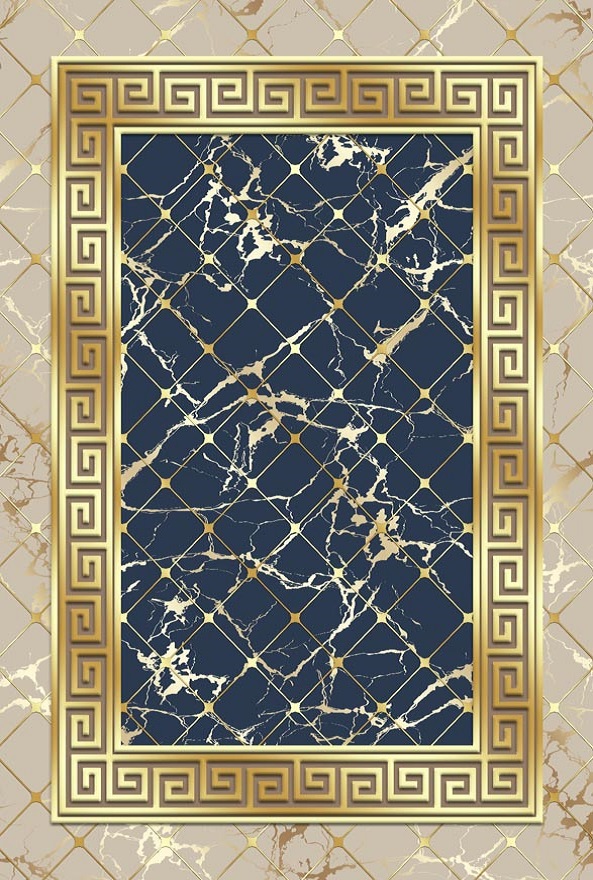 فرشینه و قالیچه کلاسیک مناسب حال و پذیرایی برند دفه کد DAL CL1429