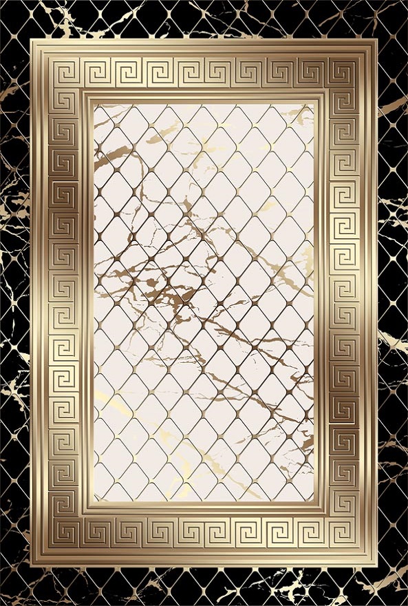 فرشینه و قالیچه کلاسیک مناسب حال و پذیرایی برند دفه کد DAL CL1442