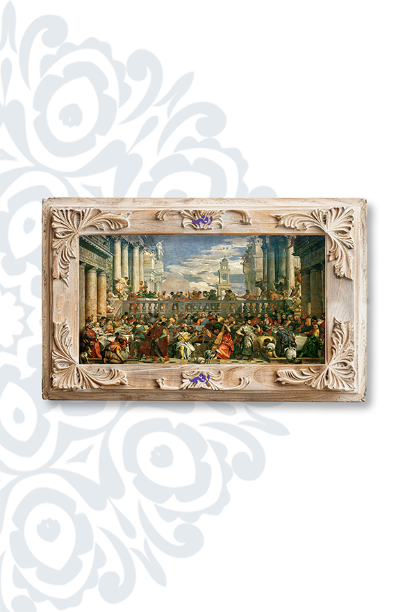 تابلو فرش ابریشم ماشینی برند دفه کد TEF 311