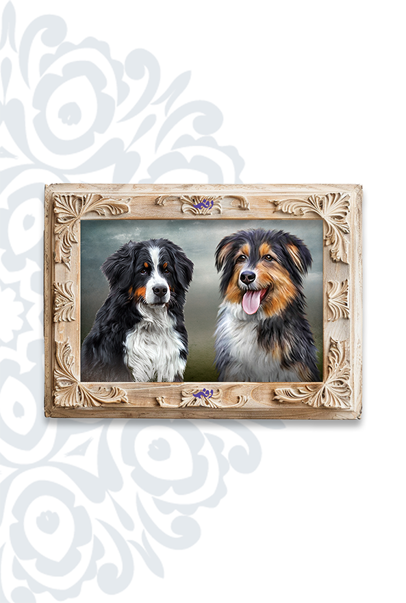 تابلو فرش ابریشم ماشینی برند دفه کد TEF 326