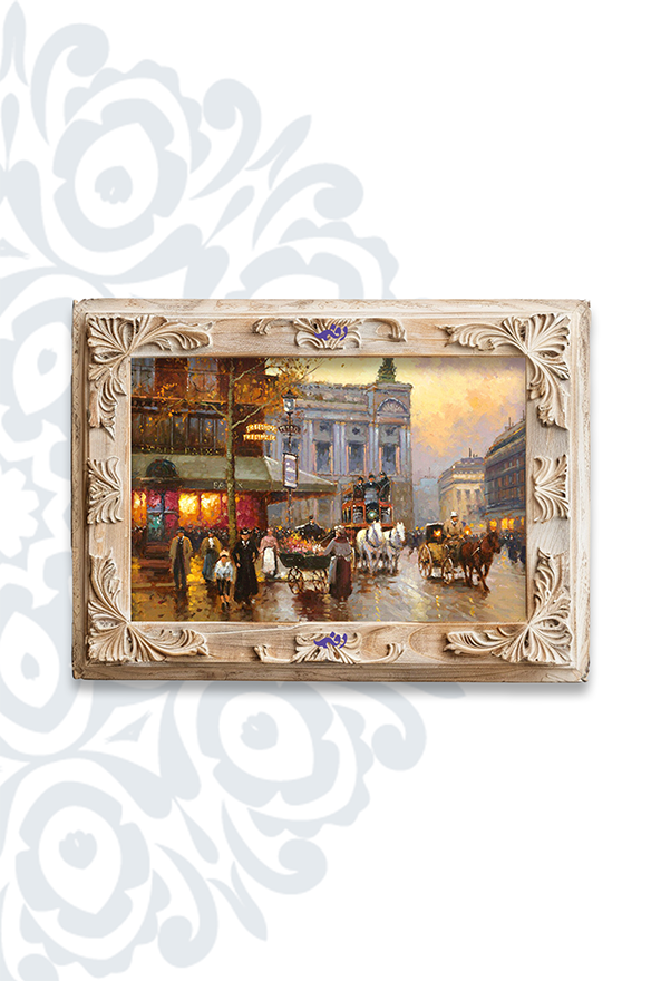 تابلو فرش ابریشم ماشینی برند دفه کد TEF 328