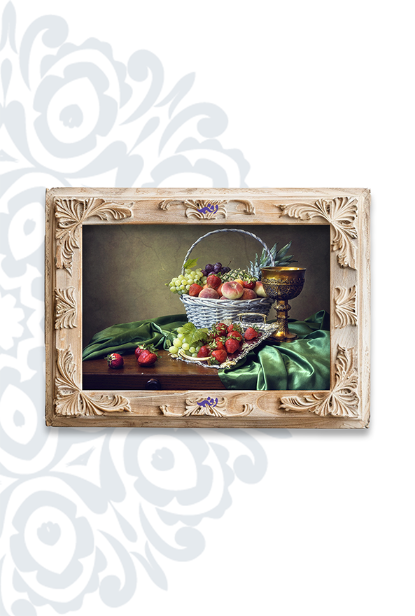 تابلو فرش ابریشم ماشینی برند دفه کد TEF 344