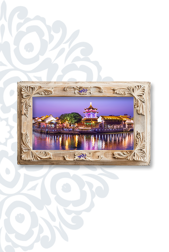 تابلو فرش ابریشم ماشینی برند دفه کد TEF 348