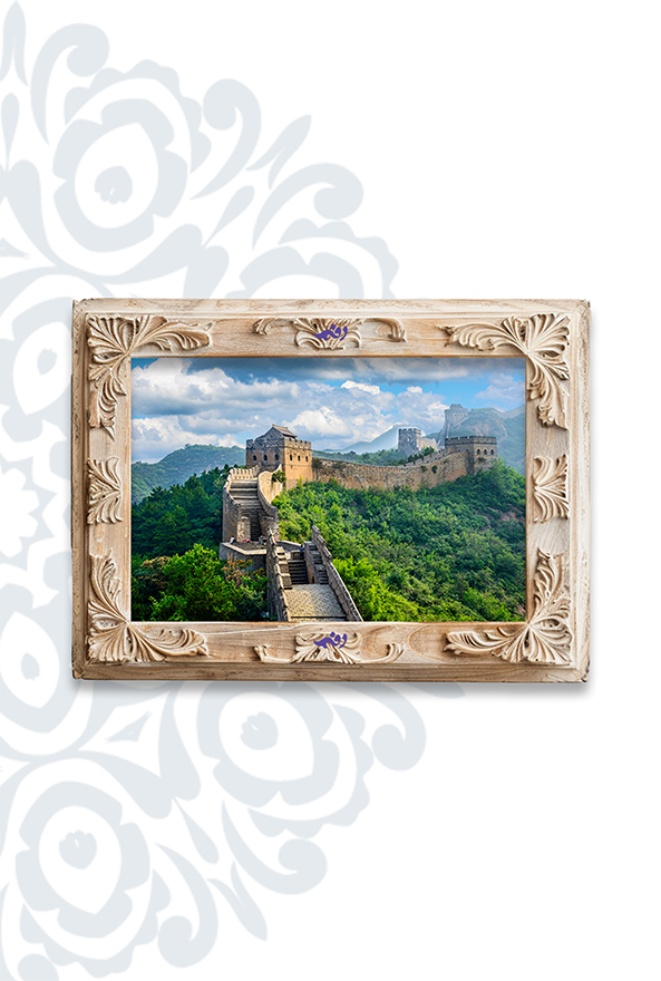 تابلو فرش ابریشم ماشینی برند دفه کد TEF 351