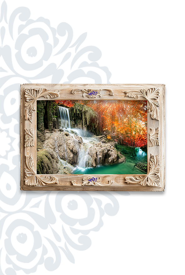 تابلو فرش ابریشم ماشینی برند دفه کد TEF 353