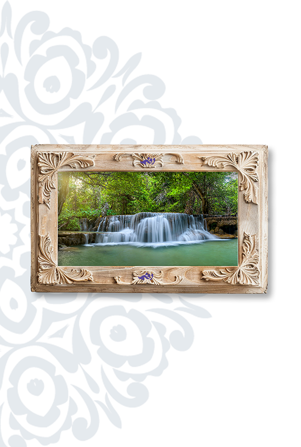 تابلو فرش ابریشم ماشینی برند دفه کد TEF 355