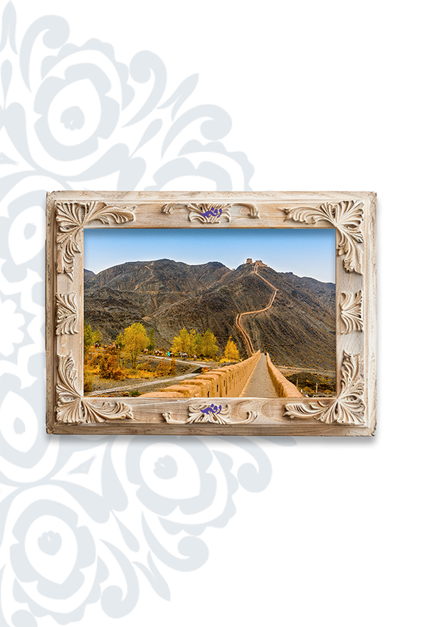 تابلو فرش ابریشم ماشینی برند دفه کد TEF 356