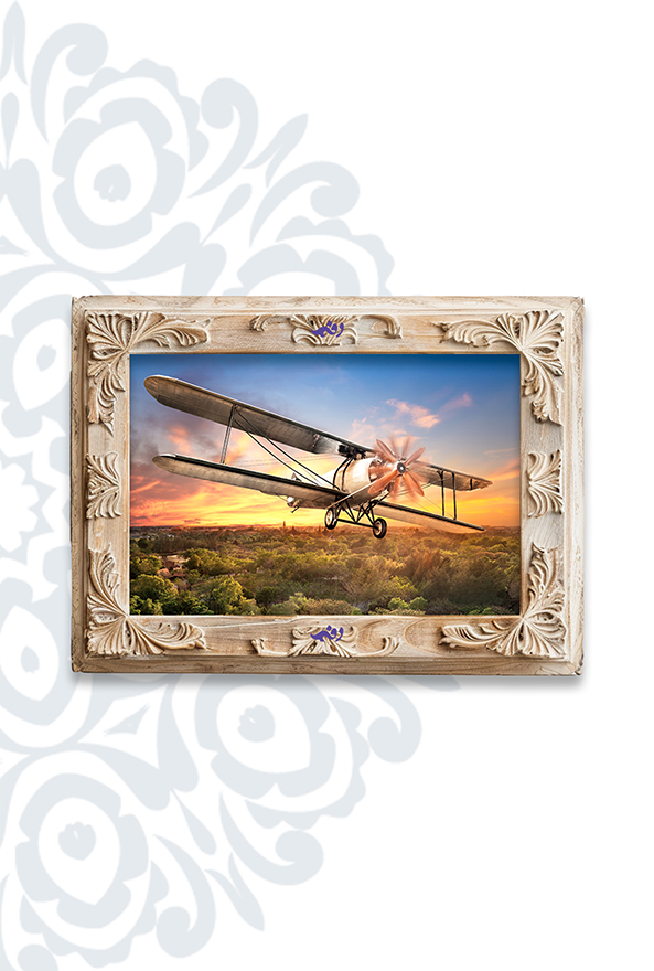 تابلو فرش ابریشم ماشینی برند دفه کد TEF 357