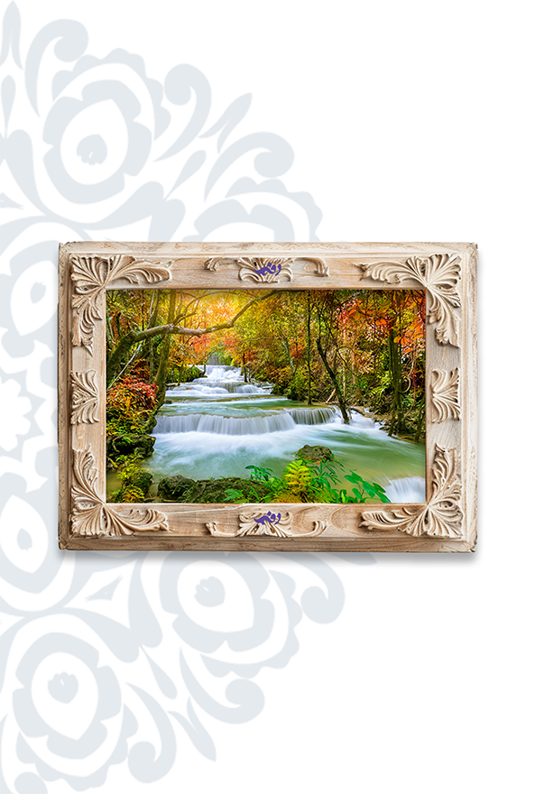 تابلو فرش ابریشم ماشینی برند دفه کد TEF 361