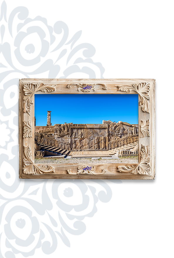 تابلو فرش ابریشم ماشینی برند دفه کد TEF 374