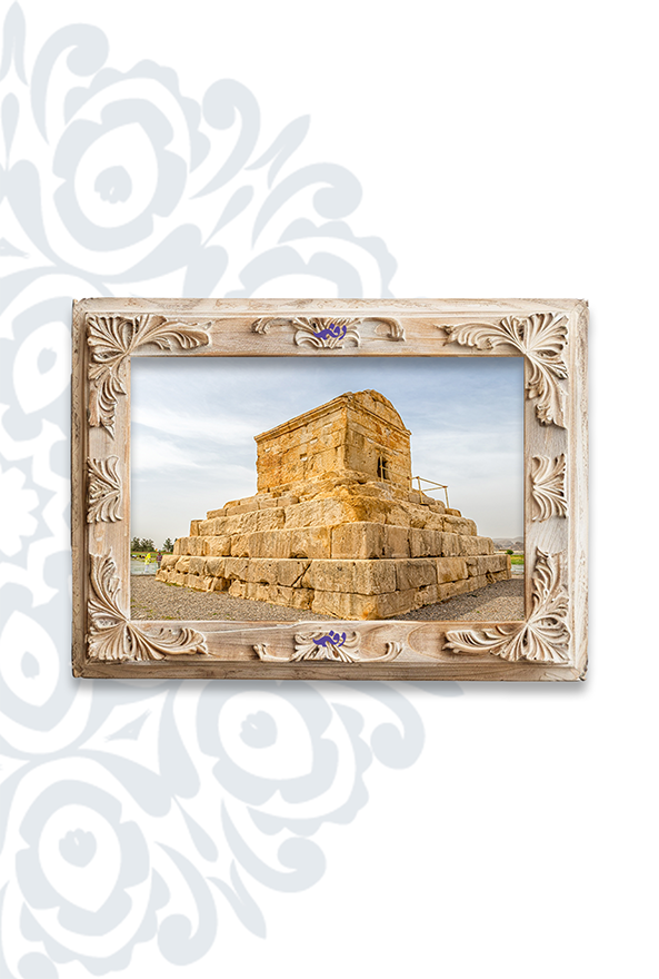 تابلو فرش ابریشم ماشینی برند دفه کد TEF 377