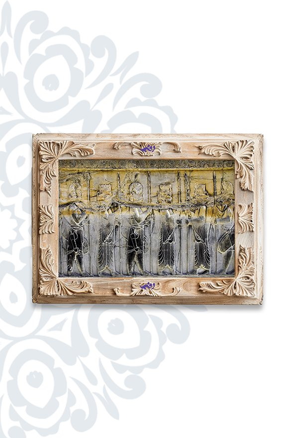 تابلو فرش ابریشم ماشینی برند دفه کد TEF 380