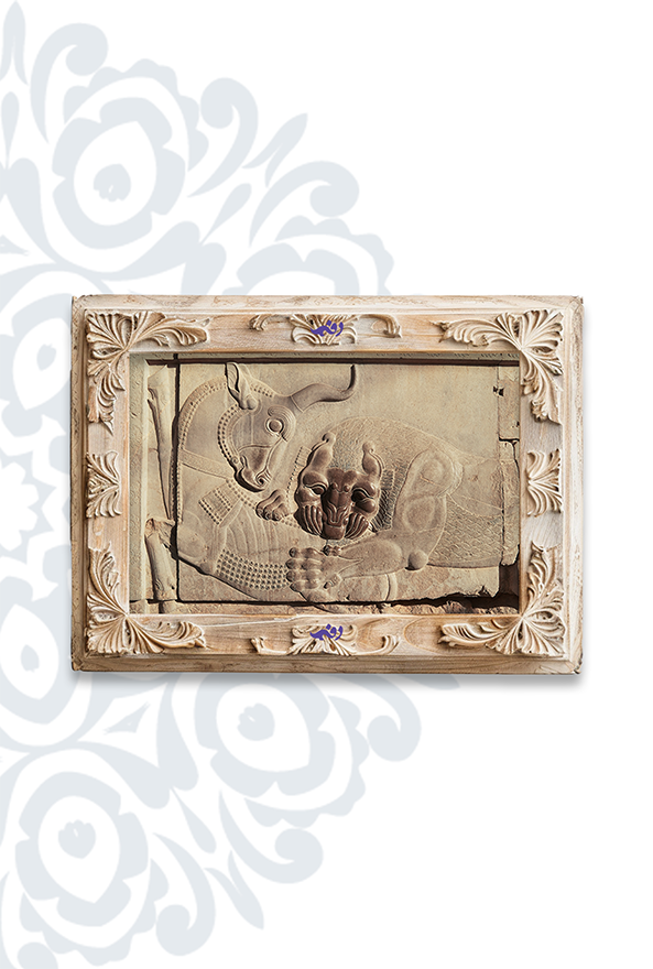 تابلو فرش ابریشم ماشینی برند دفه کد TEF 386