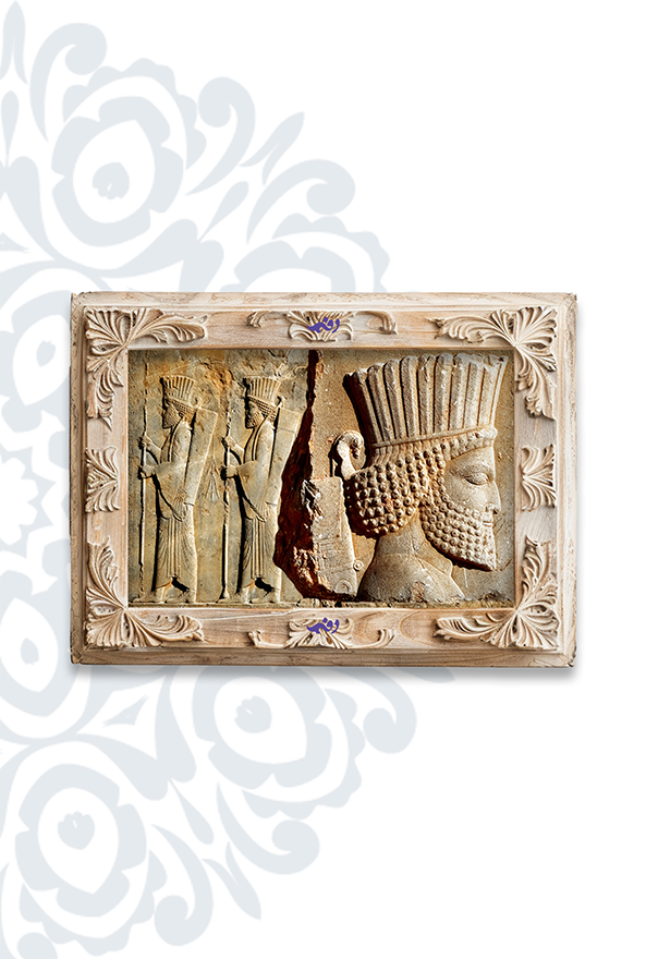 تابلو فرش ابریشم ماشینی برند دفه کد TEF 387