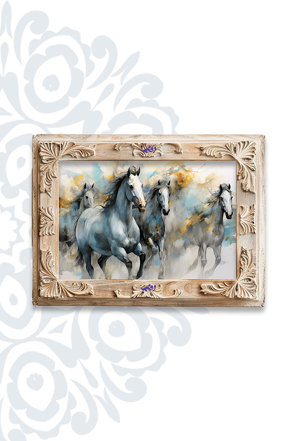 تابلو فرش ابریشم ماشینی برند دفه کد TEF 421