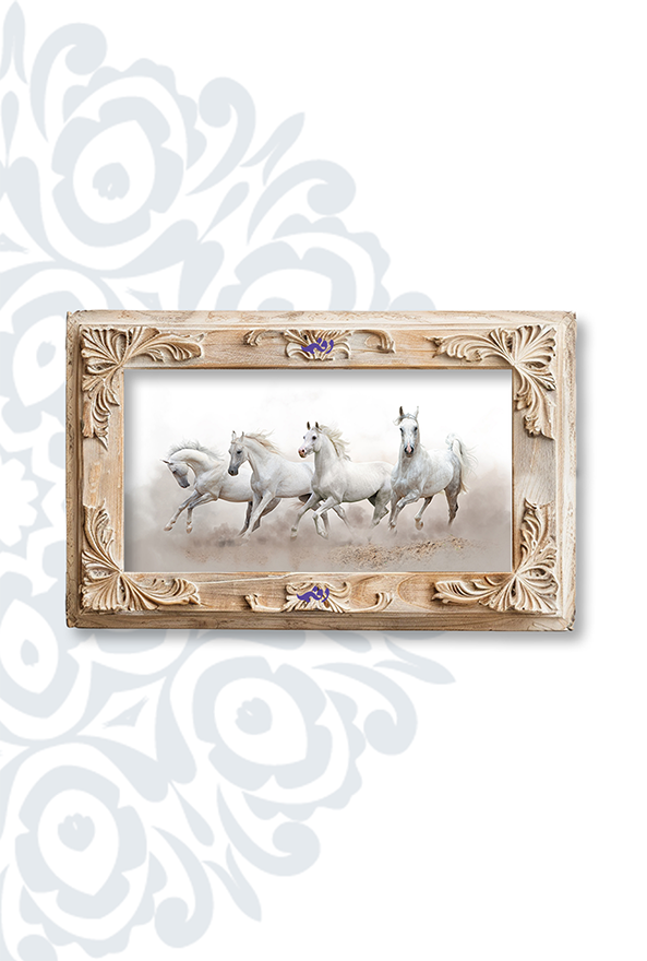 تابلو فرش ابریشم ماشینی برند دفه کد TEF 423