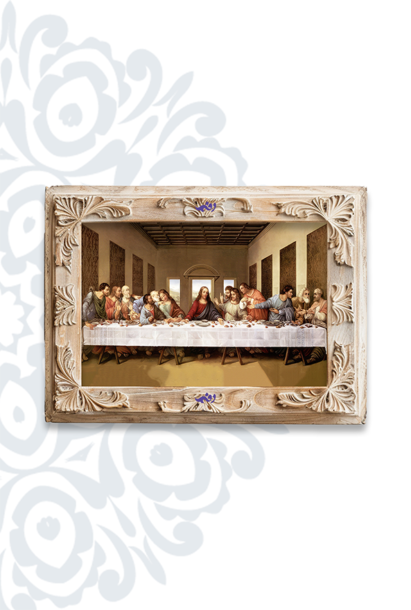 تابلو فرش ابریشم ماشینی برند دفه کد TEF 433