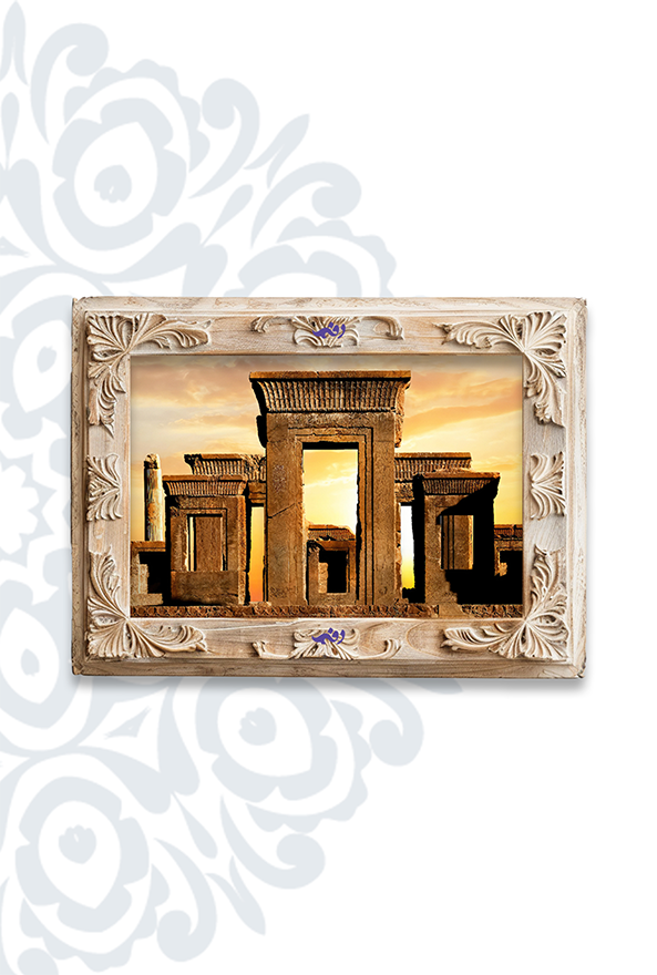 تابلو فرش ابریشم ماشینی برند دفه کد TEF 437