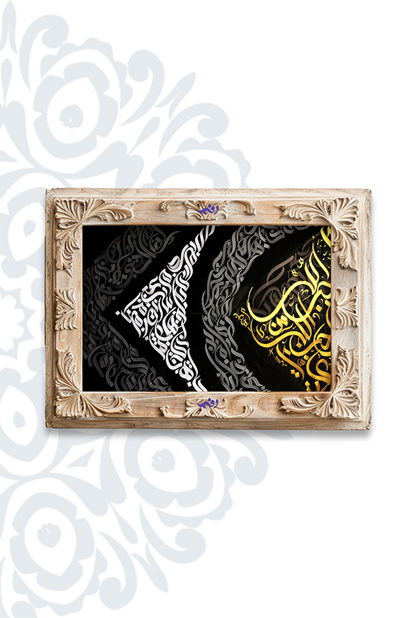 تابلو فرش ابریشم ماشینی برند دفه کد TEF 439