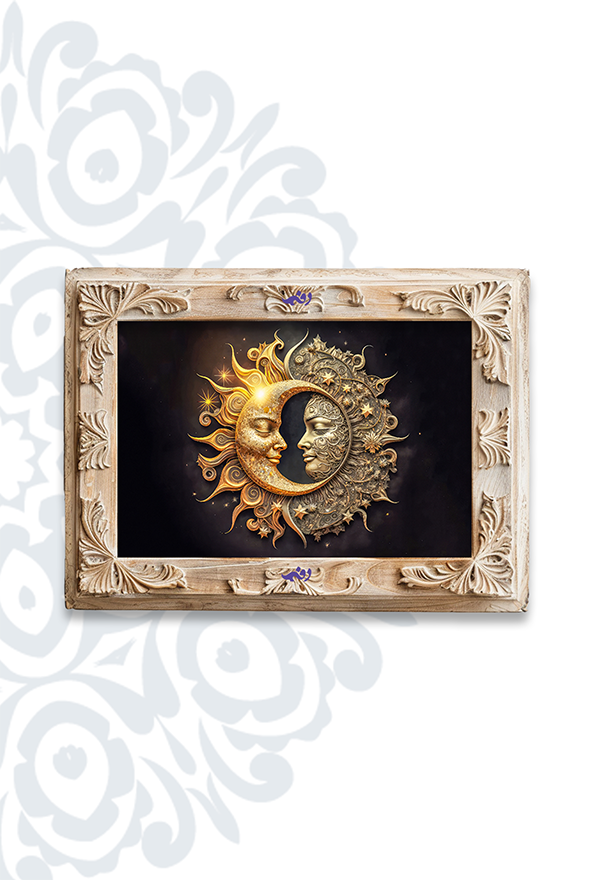 تابلو فرش ابریشم ماشینی برند دفه کد TEF 444