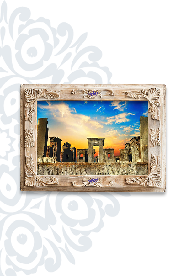 تابلو فرش ابریشم ماشینی برند دفه کد TEF 445