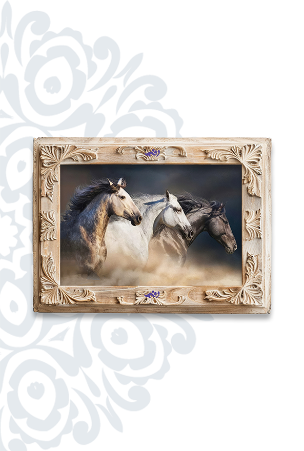 تابلو فرش ابریشم ماشینی برند دفه کد TEF 451