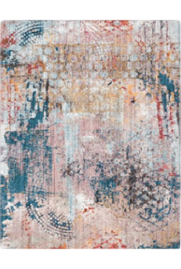 فرشینه و قالیچه سنتی و مدرن مناسب حال و پذیرایی برند دفه کد ZED SM 438