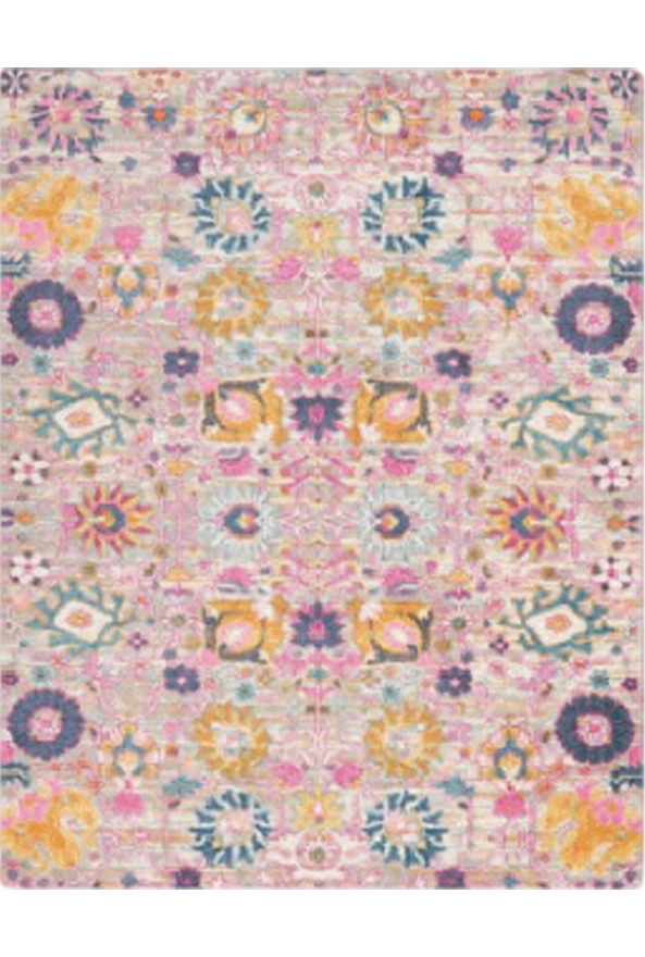 فرشینه و قالیچه سنتی و مدرن مناسب حال و پذیرایی برند دفه کد ZED SM 451