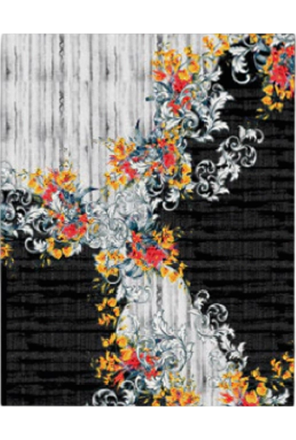 فرشینه و قالیچه سنتی و مدرن مناسب حال و پذیرایی برند دفه کد ZED SM 468