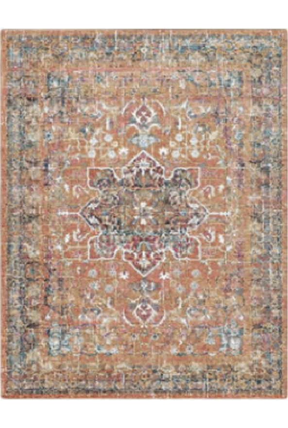 فرشینه و قالیچه سنتی و مدرن مناسب حال و پذیرایی برند دفه کد ZED SM 476