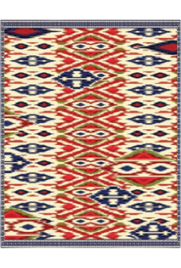 فرشینه و قالیچه سنتی و مدرن مناسب حال و پذیرایی برند دفه کد ZED SM 523