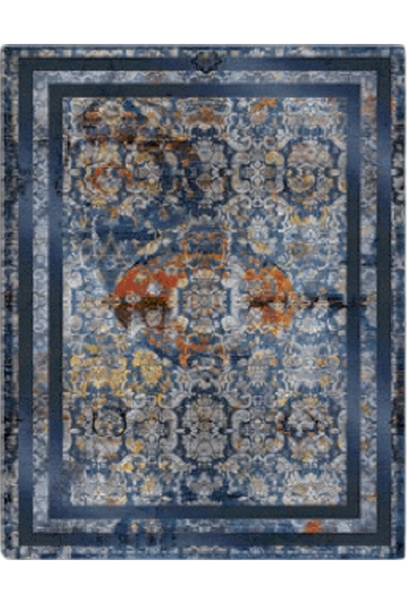 فرشینه و قالیچه سنتی و مدرن مناسب حال و پذیرایی برند دفه کد ZED SM 526