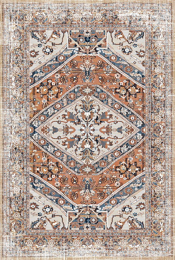 گلیم ماشینی ضد حساسیت برند دفه کد GD 170