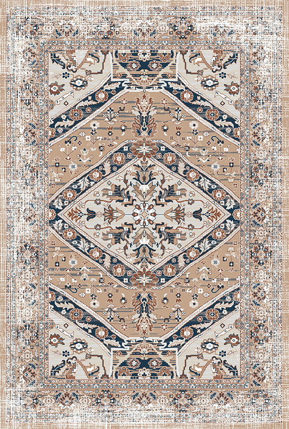 گلیم ماشینی ضد حساسیت برند دفه کد GD 171