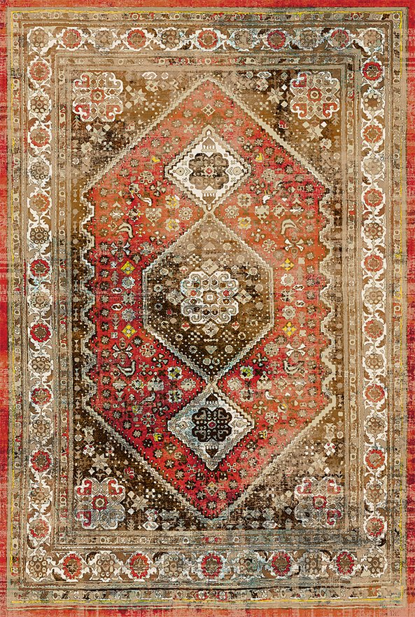 گلیم ماشینی ضد حساسیت برند دفه کد GD 179