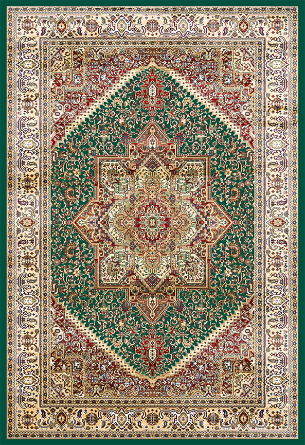 فرش ابریشم ماشینی مدرن و سنتی مناسب حال و پذیرایی برند دفه کد  ABRISHAM SM 512