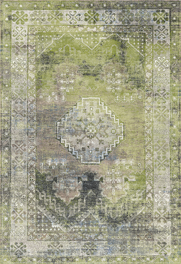 فرش ابریشم ماشینی مدرن و سنتی مناسب حال و پذیرایی برند دفه کد  ABRISHAM SM 533