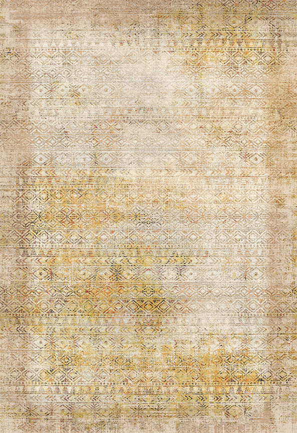 فرش ابریشم ماشینی مدرن و سنتی مناسب حال و پذیرایی برند دفه کد  ABRISHAM SM 562