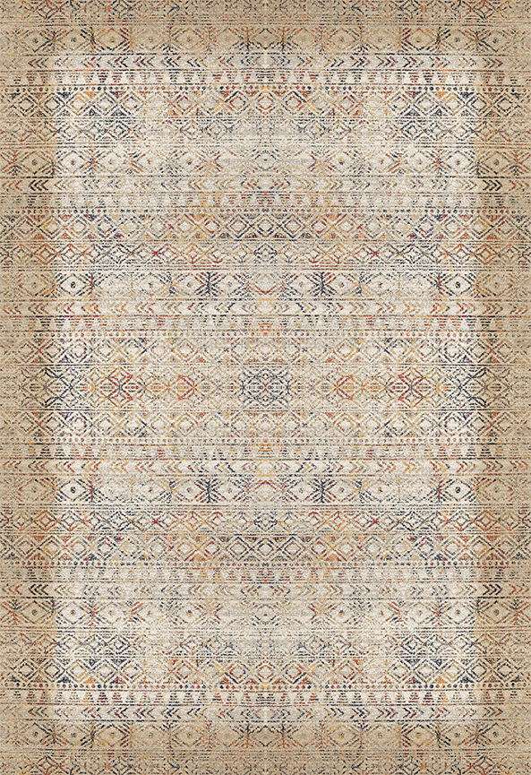 فرش ابریشم ماشینی مدرن و سنتی مناسب حال و پذیرایی برند دفه کد  ABRISHAM SM 563