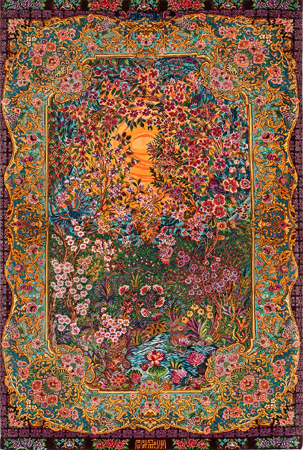 فرشینه و قالیچه سنتی و مدرن مناسب حال و پذیرایی برند دفه کد ZED SM 531