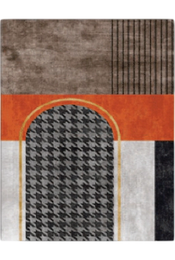 فرشینه و قالیچه سنتی و مدرن مناسب حال و پذیرایی برند دفه کد ZED SM 560