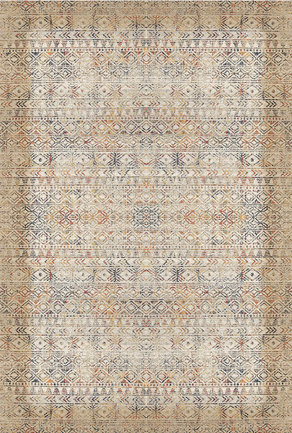 فرش ابریشم ماشینی مدرن و سنتی مناسب حال و پذیرایی برند دفه کد  ABRISHAM SM 613