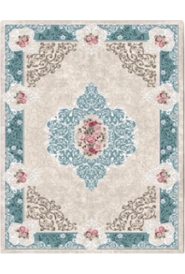 فرشینه و قالیچه سنتی و مدرن مناسب حال و پذیرایی برند دفه کد ZED SM 577