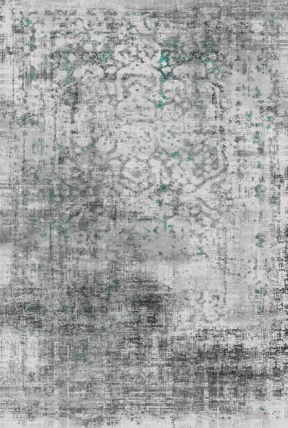 فرش ابریشم ماشینی مدرن و سنتی مناسب حال و پذیرایی برند دفه کد  ABRISHAM SM 664