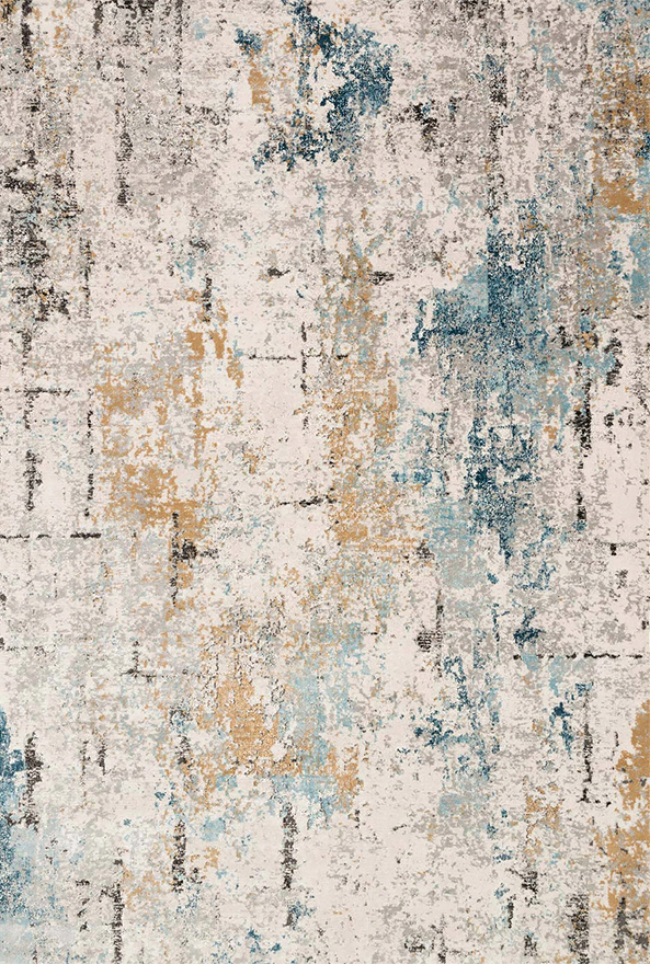 فرش ابریشم ماشینی مدرن و سنتی مناسب حال و پذیرایی برند دفه کد  ABRISHAM SM 668