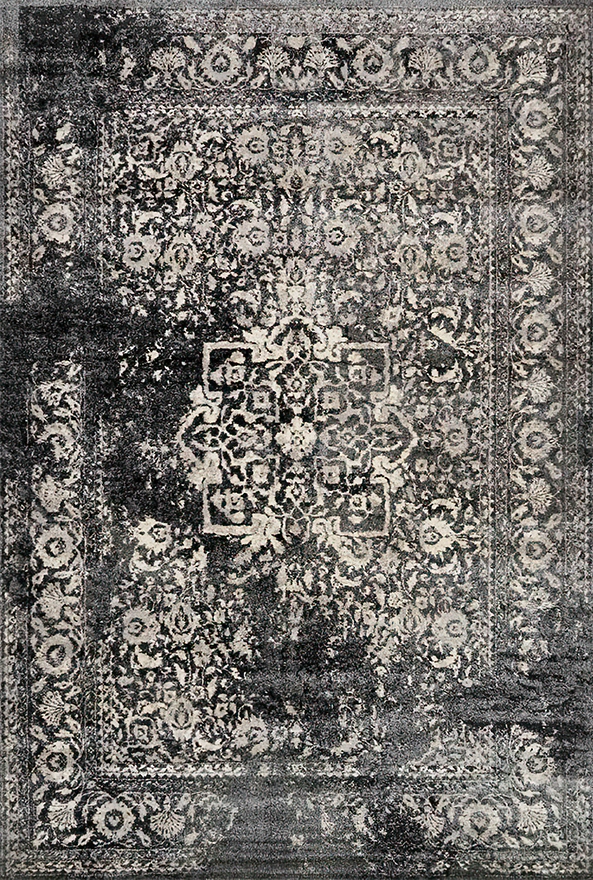 فرش ابریشم ماشینی مدرن و سنتی مناسب حال و پذیرایی برند دفه کد  ABRISHAM SM 669