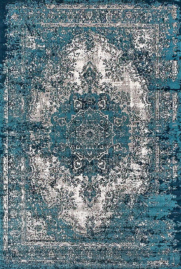 فرش ابریشم ماشینی مدرن و سنتی مناسب حال و پذیرایی برند دفه کد  ABRISHAM SM 673