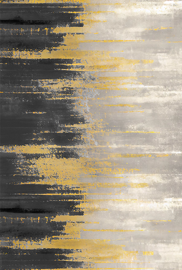 فرش ابریشم ماشینی مدرن و سنتی مناسب حال و پذیرایی برند دفه کد  ABRISHAM SM 689