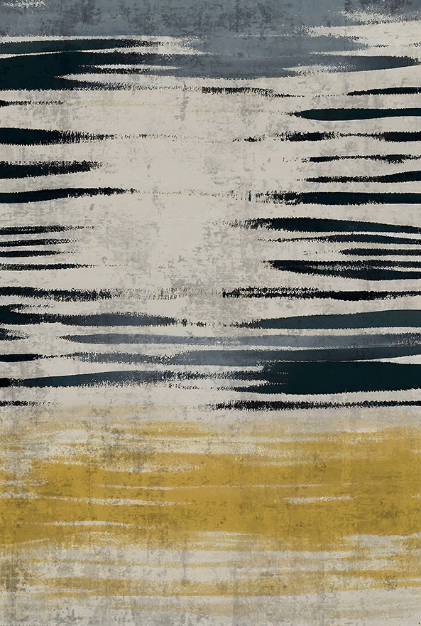 فرش ابریشم ماشینی مدرن و سنتی مناسب حال و پذیرایی برند دفه کد  ABRISHAM SM 693