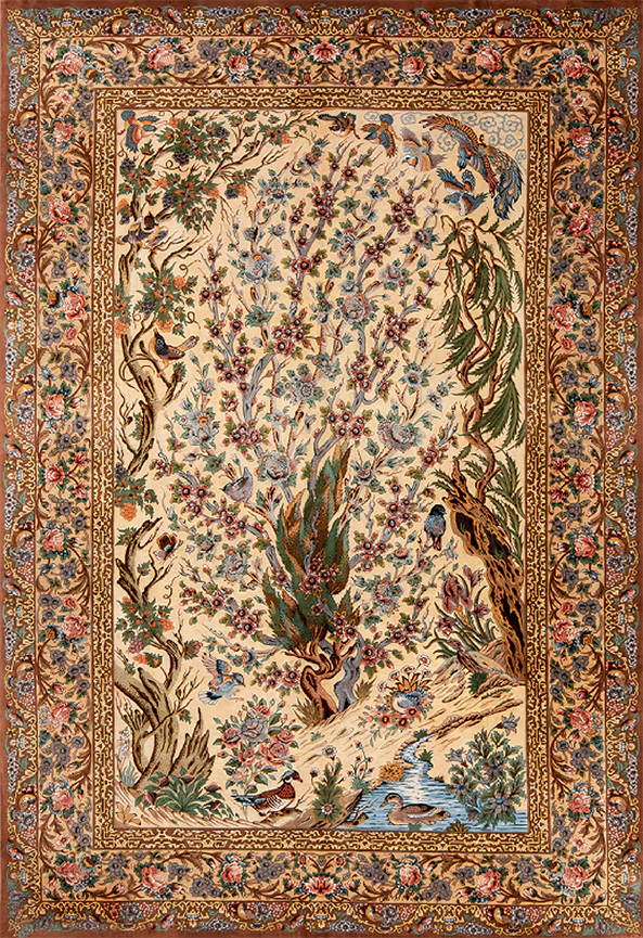 فرشینه و قالیچه سنتی و مدرن مناسب حال و پذیرایی برند دفه کد ZED SM 601